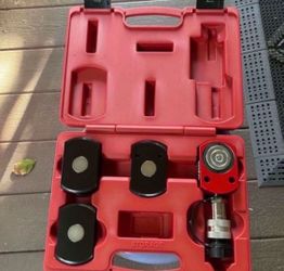 the BA HYDRAULICS Store VA HYDRAULICS HF1005B Hydraulic Cylinder (10 Ton 0.43" Stroke Flat Body Kit)