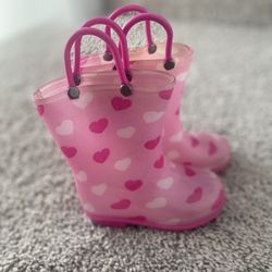 Toddler Girl Rain Boots Size 5
