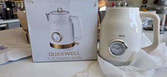 Retro Electric Kettle, 1.7L, 304 Stainless Steel