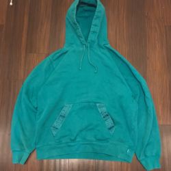 Green Tonal Webbing Supreme Hoodie Xl