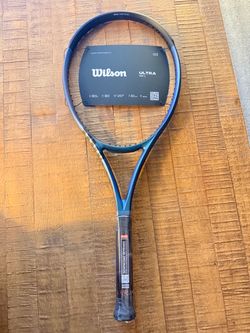 Wilson Ultra 100L v4.0 Tennis Racquet — Brand New, Never Strung/Played - ideal for juniors and or beginners
