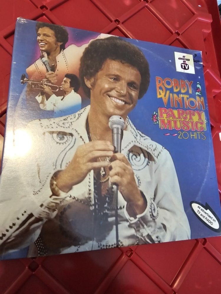 $15.00 - 1976 Record Album With 20 Hits! Bobby Vinton Party Music LP/NEW & SEALED - Great Condition!