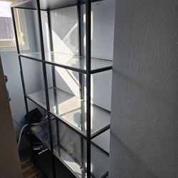 Glass Standing Shelf 