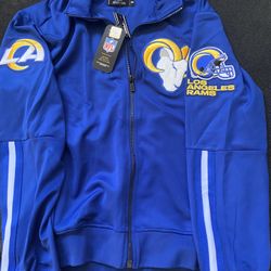 Rams Zip Up Sweater 