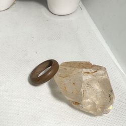 Brown Wood Ring Size 7