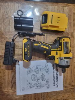NEW YUNXI Impact Wrench set with one battery 2.0Ah & 2 sockets