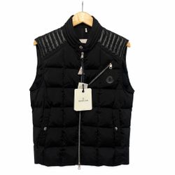 Moncler Black Quilted Down Vest