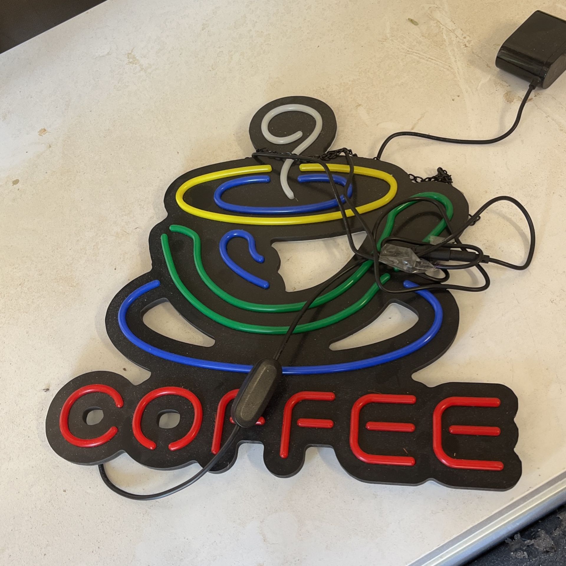 Cofee Sign. LED