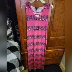 Shipping Only!   Rare! Women's Dereon Leopard Print Dress