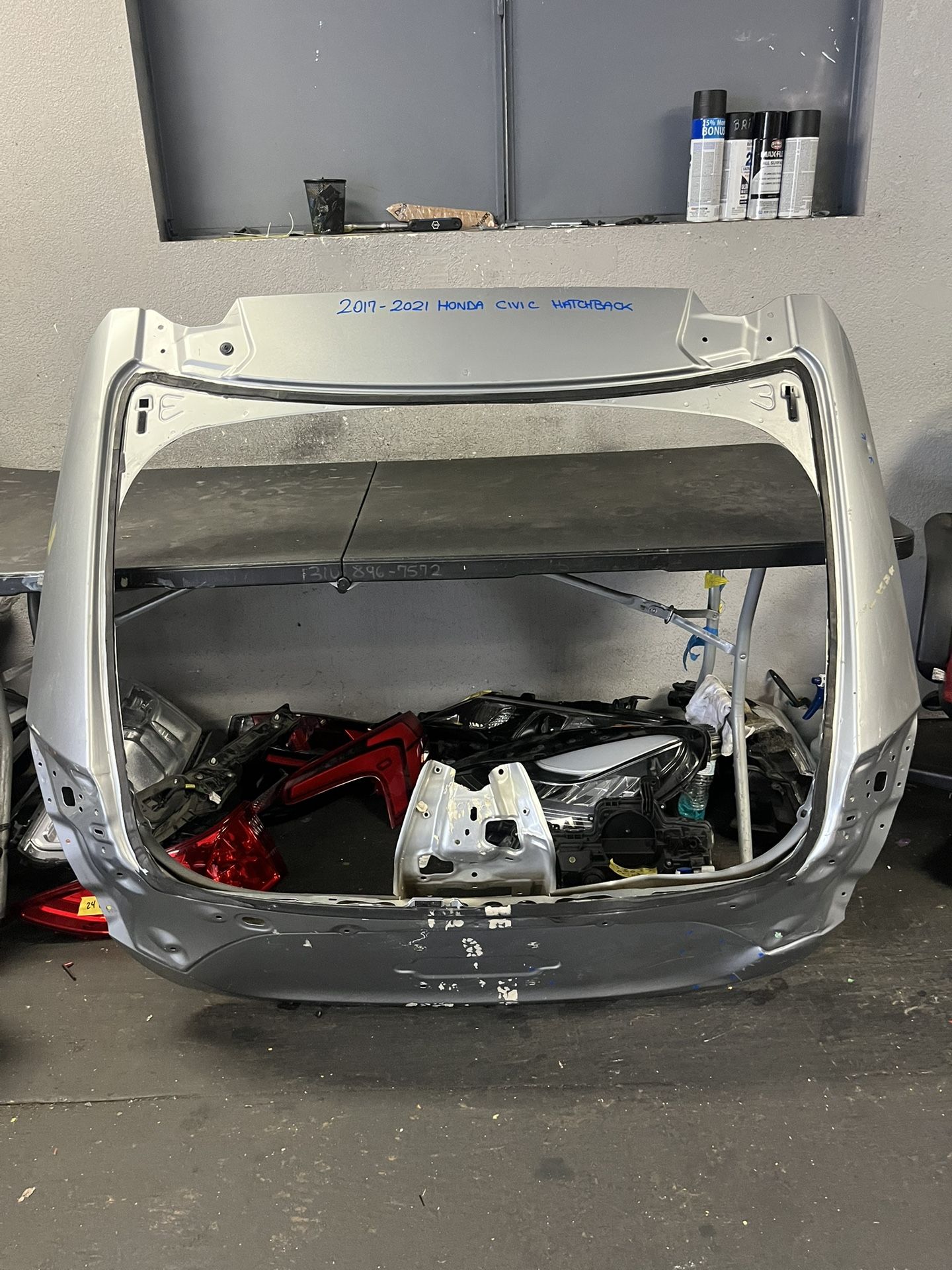 2017-2018-2019-2020-2021-2022 HONDA CIVIC HATCHBACK LIFTGATE OEM USED