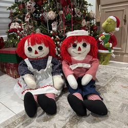 Raggedy Ann And Andy. (Vintage.)