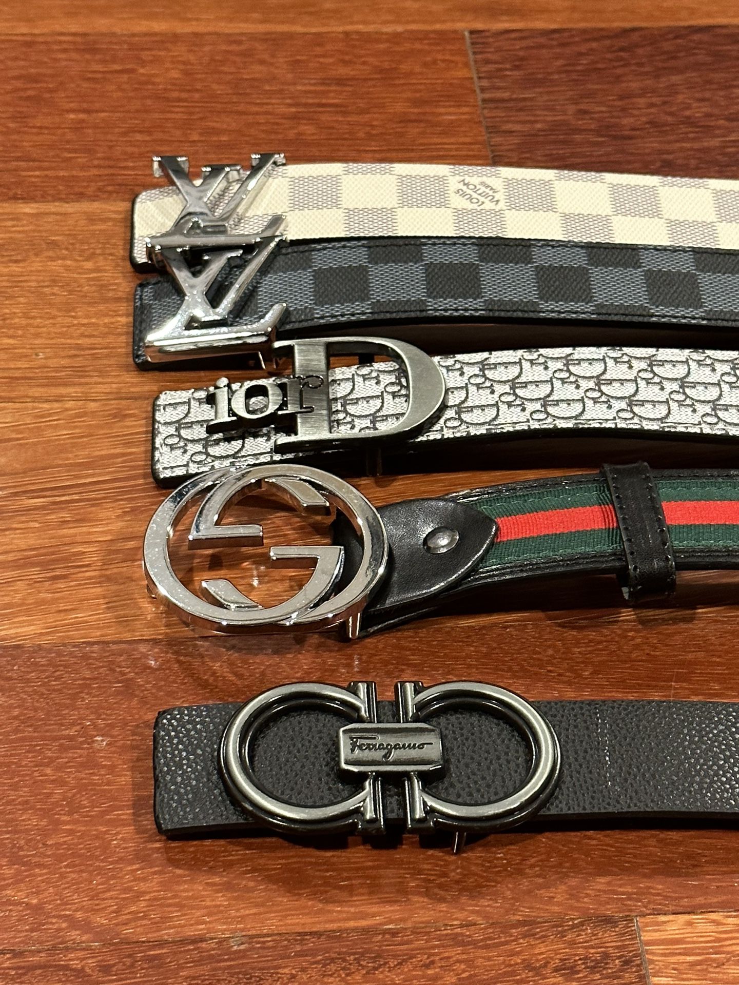 Gucci Louis Vuitton And More Designer Belts for Sale in Moorestown, NJ -  OfferUp