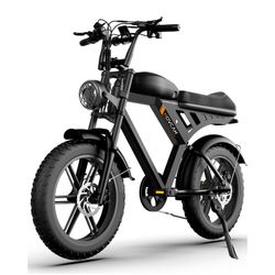 Movcan V30 Electric Bike for Adult, 1000W 20" Fat Tire 48V 15.6AH Removable Battery, 28MPH 7-Speed Disc Brake Off-Road Mountain Ebike .Item Details


