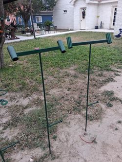 Double Fishing Rod Holder