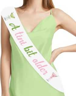 Birthday Sash