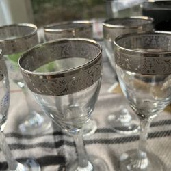 Six Wine Glasses 
