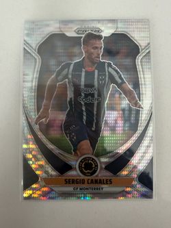 No.63 Card 2025 Panini Prizm Club World Cup Club: Monterrey Silver Diamond Parallel