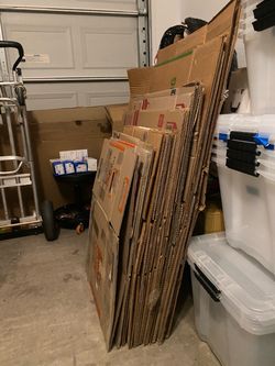 Moving Boxes - Several Sizes $25