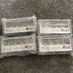 Darice Clear Glass Ball Ornaments, Ready To Decorate - 4 Boxes, 10 Pcs Per Box, NEW 