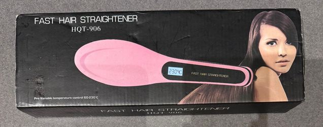 Fast Hair Straightener  Brush HQT-906