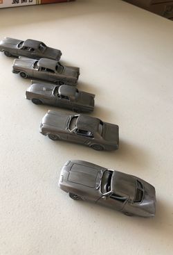Pewter Cars ~3” long