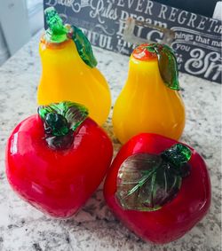Murano Glass Fruit 🍎 🍐