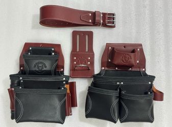 100% Authentic Buffalo Leather Framing Tool Belt