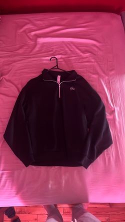 Alo Quarter Zip Black