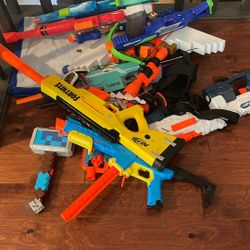 Nerf Guns Lot
