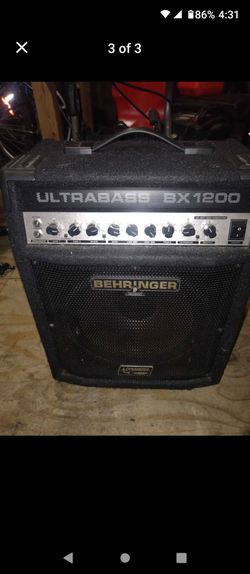 Behringer BX 1200 ultra bass amp/dynamizer
