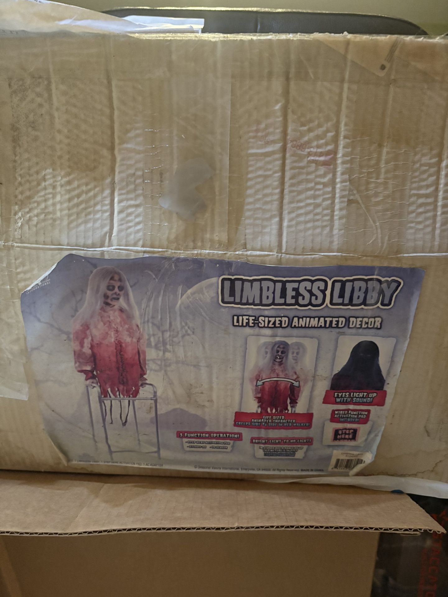Halloween Limless Libby Animated Prop