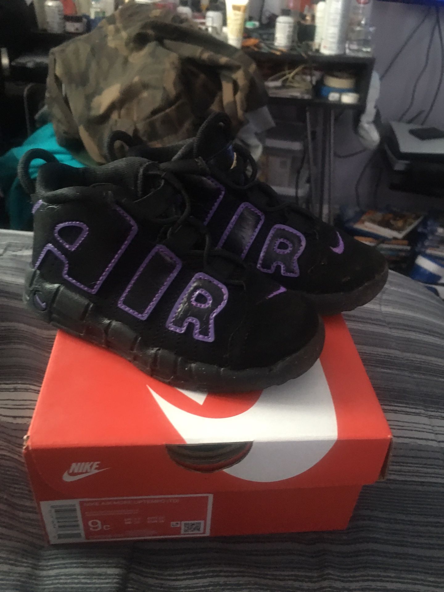 Toddler Nike Uptempo 9c