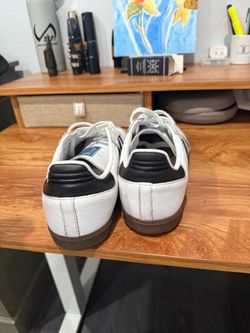 White sambas 9.5 men
