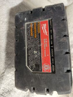 Milwaukee xc 8.0 used