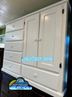 White baby wardrobe closet ropero armoire Nuevo new