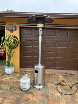 4800 BTU Stainless Steel Standing potential Propane Heater