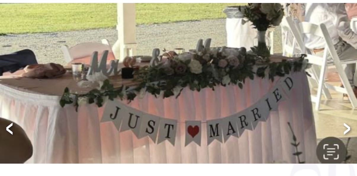 Wedding Items for Sale- Please check out pictures- would love to sell a lot. Complete decor for a small/med wedding or baby shower. For Sale Only-