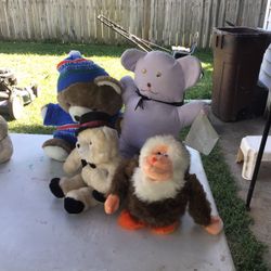 Vintage Stuffed Plush Bundle