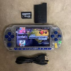 Sony PSP-1000 Handheld Console (Clear Shell)
