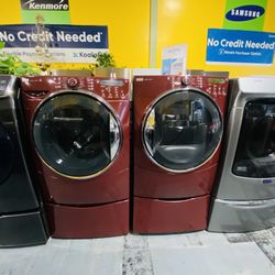 Lavadora Y Secadora Kenmore De Gas No Credit Needed 