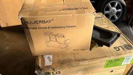 portable carpet and upholstery cleaner 
