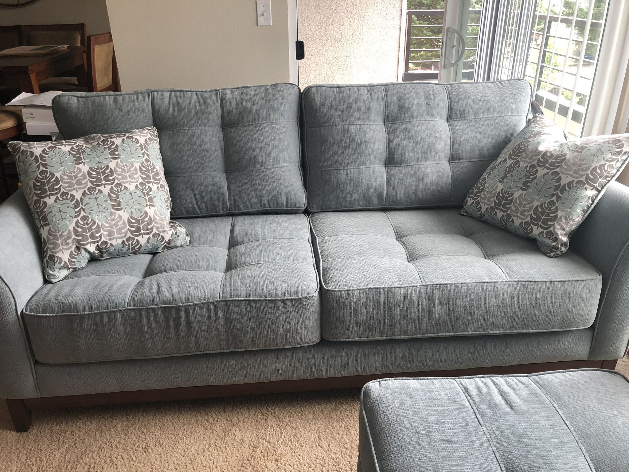 Blue Furniture Set