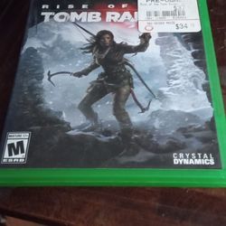 Tomb Raider Xbox One Replacement Video Game Case 