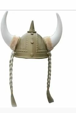 Vikings horn hat with brades