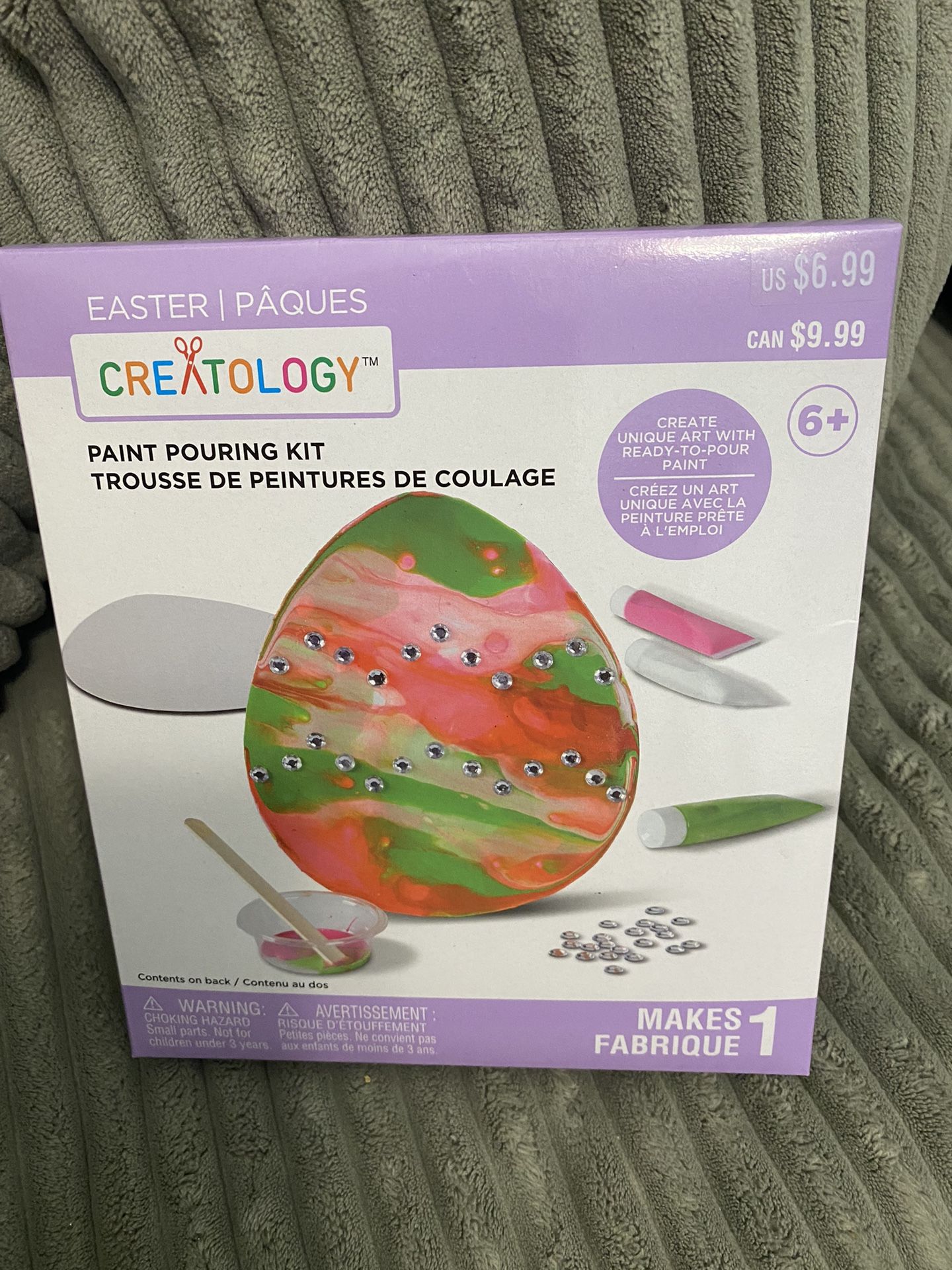 Easter Paint Pouring Craft Kit NEW