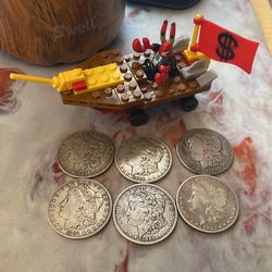 Morgan Dollars 1901 and earlier 90%