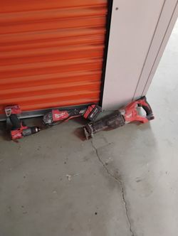 Milwaukee Power Tools Like New Hammer Drill GRINDER SAWZALL NO BATTERIES MUST SELL $150