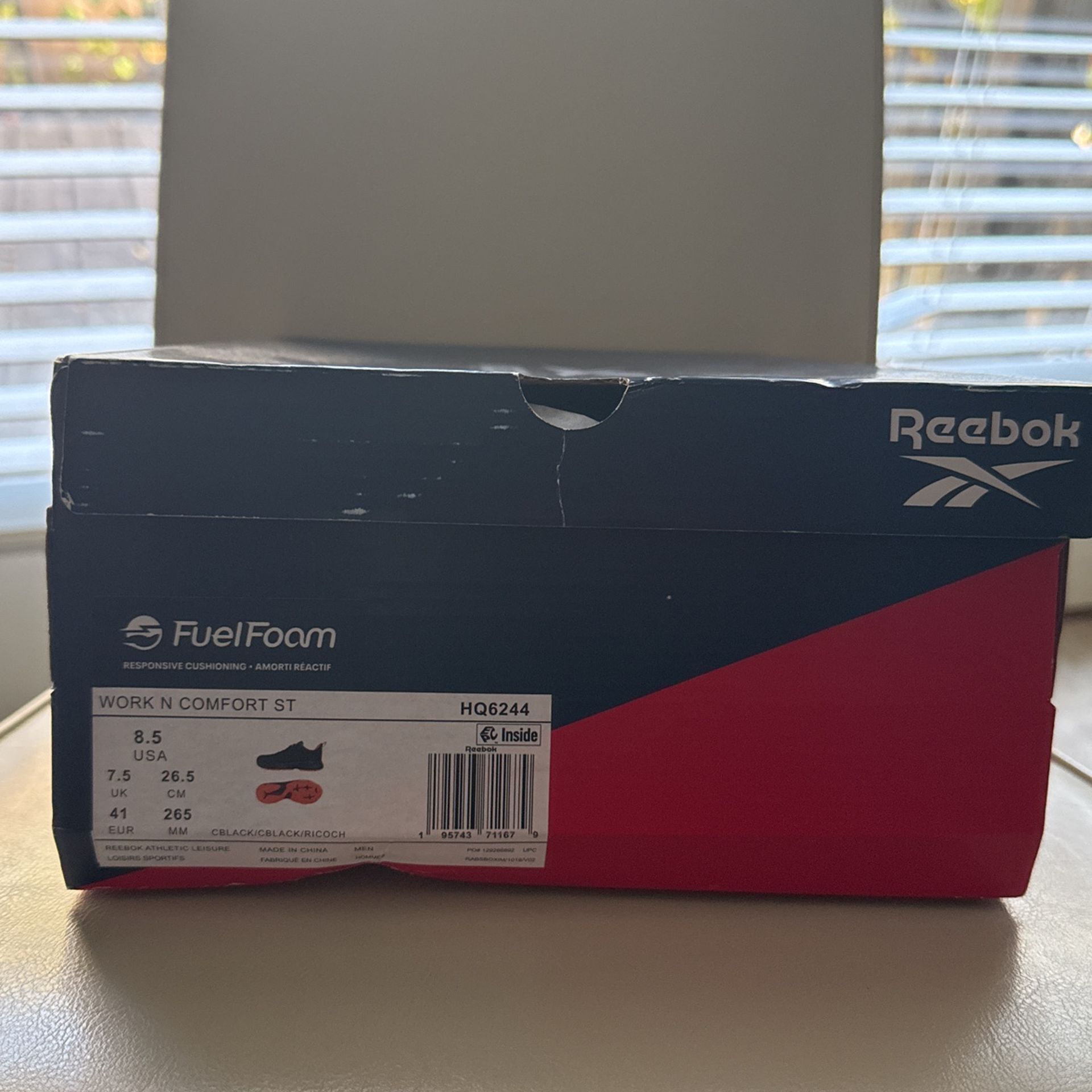 Brand New Reebok Walking Safety (Steel) Toe