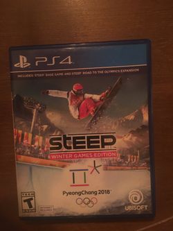 Sony PlayStation ps4 steep winter games