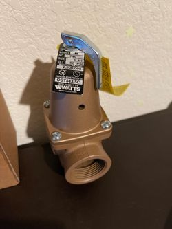 Watts 1” 740 60psi Rated Water Pressure Relief Valve